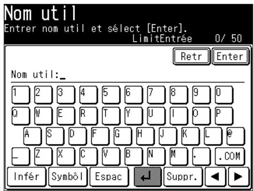 MURATEC F520 - Enregistrement d'un serveur FTP vers un raccourci - 10