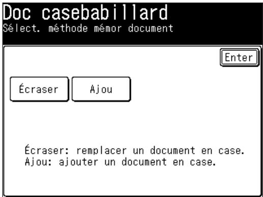 MURATEC F520 - Efface une boîte F-code vide. - 6