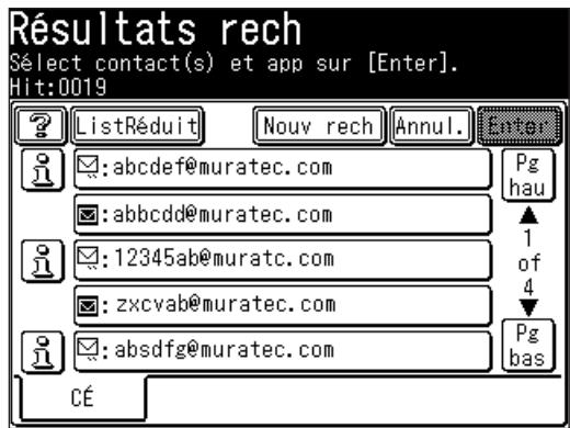 MURATEC F520 - Recherche simple - 3