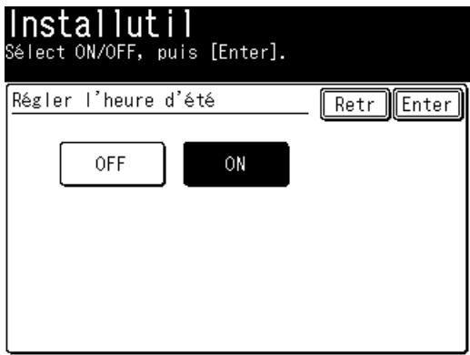 MURATEC F520 - Heure d'été - 1