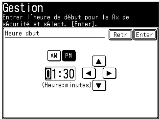 MURATEC F520 - Activation de la réception sécurisée - 4