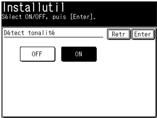 MURATEC F520 - Détction de tonalité de numérotation - 1