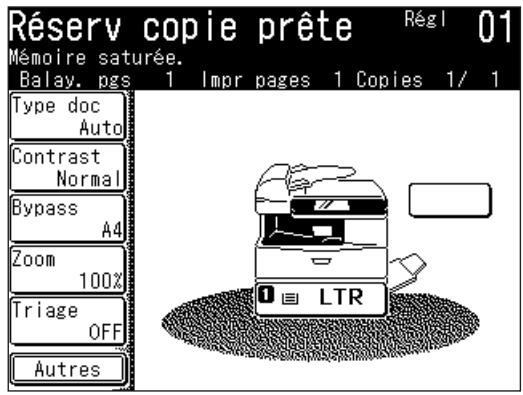 MURATEC F520 - Réalisation de copies avec à la fois la vitre d'exposition et l'ADF - 4