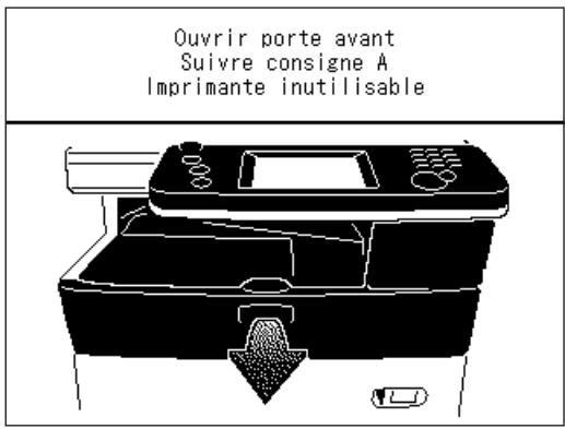 MURATEC F520 - Nettoyage du fil de charge du tambour et de la tête d'impression - 1