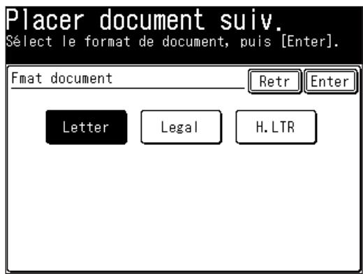 MURATEC F520 - Réalisation de copies avec à la fois la vitre d'exposition et l'ADF - 3