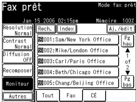 MURATEC F520 - Réglage du volume du combiné optionnel - 2
