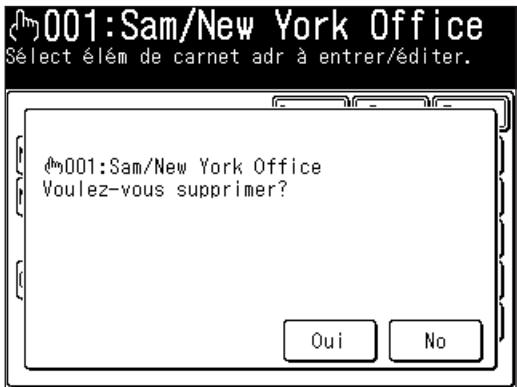 MURATEC F520 - Alternative 1 : Enregistrer ou éditer directement dans le carnet d'adresses - 12