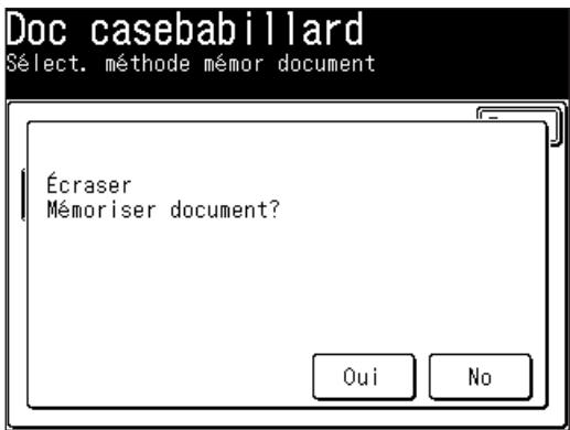 MURATEC F520 - Efface une boîte F-code vide. - 7