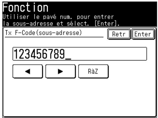 MURATEC F520 - Transmission F-Code - 1
