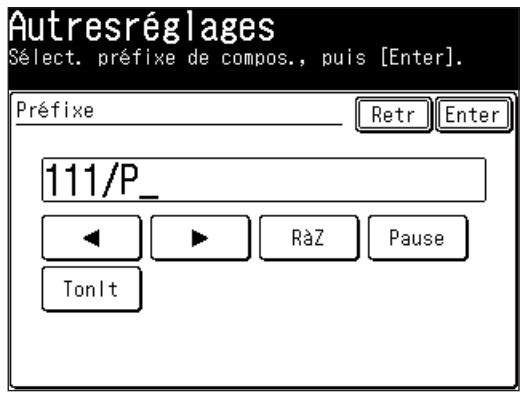 MURATEC MFX1430 - Emission à l'étranger - 2