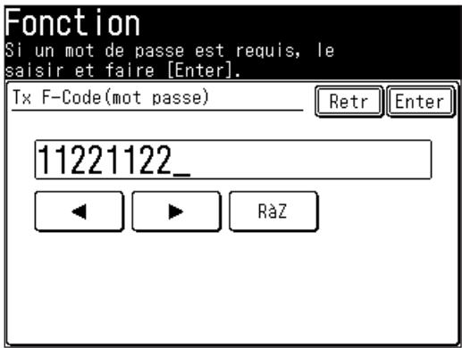 MURATEC MFX1430 - Transmission F-Code - 2