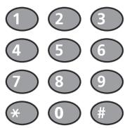 MURATEC MFX1430 - Utilisation des touches numériques - 1
