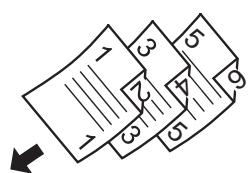 MURATEC MFX1430 - Copie recto d'un document recto-verse (2:1) - 1