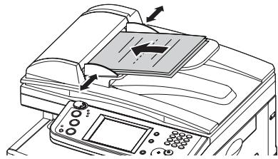 MURATEC MFX1430 - Chargement des documents dans l'ADF - 1