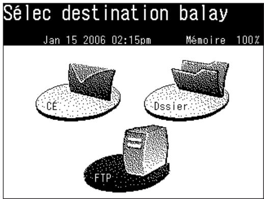MURATEC MFX1430 - Numérisation de documents vers un serveur FTP - 1