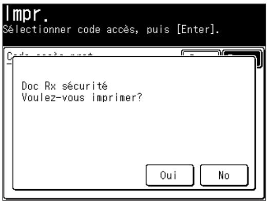 MURATEC MFX1430 - Impression de documents en mémoire - 2
