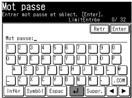MURATEC MFX1430 - Enregistrement d'un serveur FTP vers un raccourci - 12