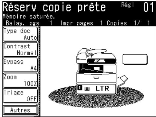 MURATEC MFX1430 - Réalisation de copies avec à la fois la vitre d'exposition et l'ADF - 4