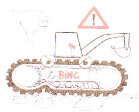 RODAG SWB LARGHEZZA 840 - Recommendations pour chenilles en caoutchouc - 2