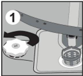 WESTLINE LVW 1249A++ - Chargement du sel dans le réservoir de l'adoucisseur d'eau - 1
