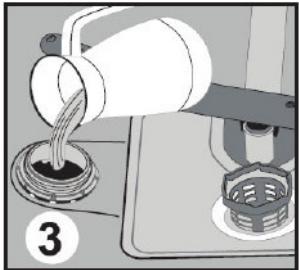 WESTLINE LVW 1249A++ - Chargement du sel dans le réservoir de l'adoucisseur d'eau - 3