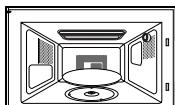 SAMSUNG CE1071-XEF - La vapeur dégagée par le système de nettoyage vapeur permet d'humidifier la surface de la cavité. Cette fonction vous permet de nettoyer aisément l'intérieur de votre four. - 1