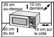 SAMSUNG CE1180GWT - Installation du four - 1