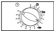 SAMSUNG M1714 - Si vous souhaitez augmenter ou diminuier le temps de cuisson - 1