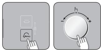 SAMSUNG CP1370-B - Pour sauvégarder votre recette en mémoire : - 2