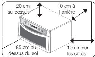 SAMSUNG CP1370-B - installation du four à micro-ondes - 1
