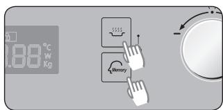 SAMSUNG CP1370-B - Déverrouiller le four - 1