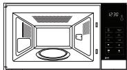 SAMSUNG GW76NT-SX - UTILISATION MANUELLE DU PLAT CROUSTILLEUR (MODELE GW76NT / GW76NT-X UNIQUEMENT) - 1