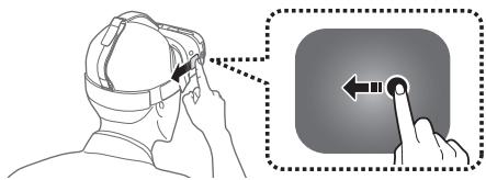 SAMSUNG GEAR VR POUR GALAXY NOTE 4 - Appuyer - 3