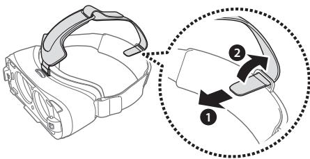 SAMSUNG GEAR VR POUR GALAXY NOTE 4 - Mettre le Gear VR en place - 4