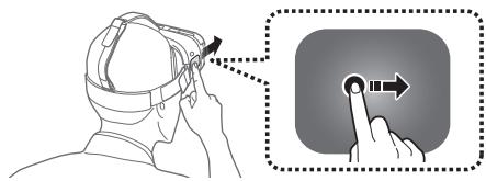 SAMSUNG GEAR VR POUR GALAXY NOTE 4 - Appuyer - 2