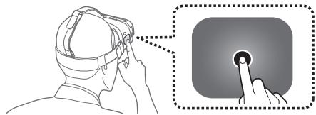 SAMSUNG GEAR VR POUR GALAXY NOTE 4 - Appuyer - 1