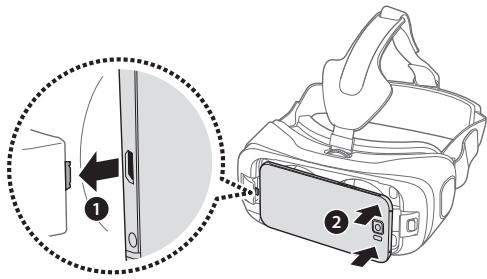 SAMSUNG GEAR VR POUR GALAXY S6 & S6 EDGE - Mettre le Gear VR for S6 en place - 8