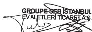 MOULINEX MO 4011 - FIRMA YETKILISININ: - 1
