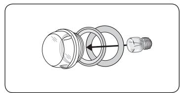 SAMSUNG FQV113T002 - Remplacement de la lampe et nettoyage de la coiffe en verre - 2