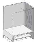 SAMSUNG NV70F7796MS - Installation im Kuchenschrank - 2