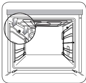 SAMSUNG NV70F7796MS - DE ZIJGELEIDERS VERWIJDEREN (AFHANKELIJK VAN MODEL) - 1