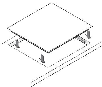 SAMSUNG CTN464FB - 14Installation de la table de cuisson - 5