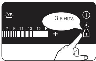 SAMSUNG CTN464FB - Activation/désactivation de la sécurité enfants - 1