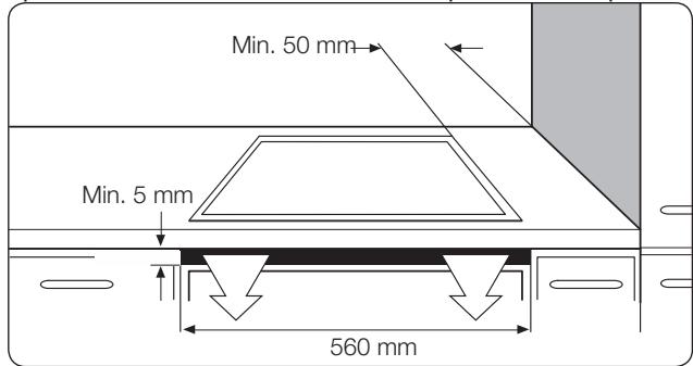 SAMSUNG NZ63F3NM1AB/UR,  NZ63K7777BK - Instalácia do pracovnej dosky - 1