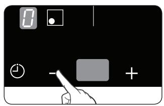 SAMSUNG NZ63F3NM1AB/UR,  NZ63K7777BK - Mettre une zone de cuisson en "Arrêt" - 1