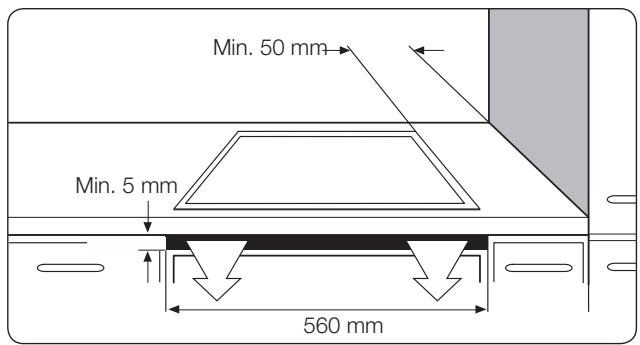 SAMSUNG NZ64F3NM1AB,  NZ64F3NM1BB/UR,  NZ64K5747BK/EF - Munkalapba történő beszerelés - 2