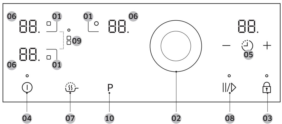 SAMSUNG NZ63J9770EK - Bauteile und Funktionen - 1