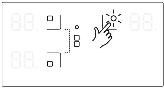 SAMSUNG NZ63J9770EK - Selecteer de gewenste temperatuurinstelling. - 1