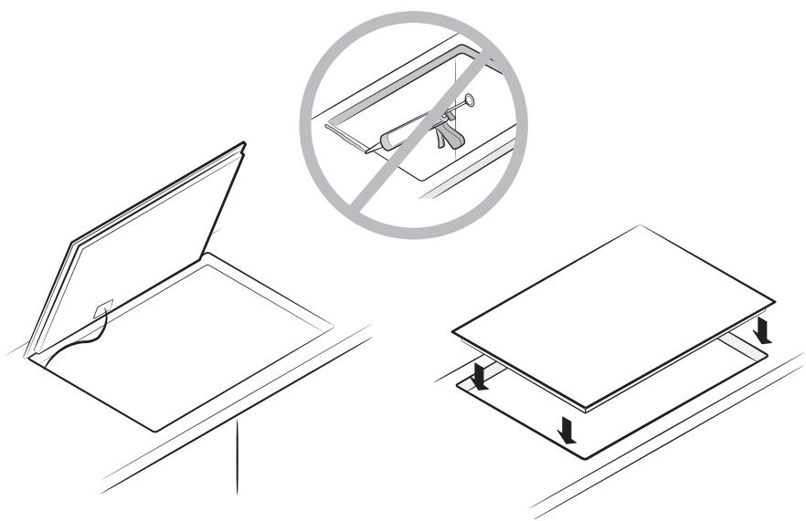 SAMSUNG NZ63J9770EK - Installation de la table de cuisson - 5