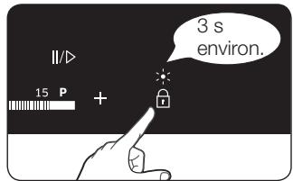 SAMSUNG NZ64H57479K/EF,  NZ64N7777GK/E1 - Activation/Désactivation de la sécurité enfants - 1